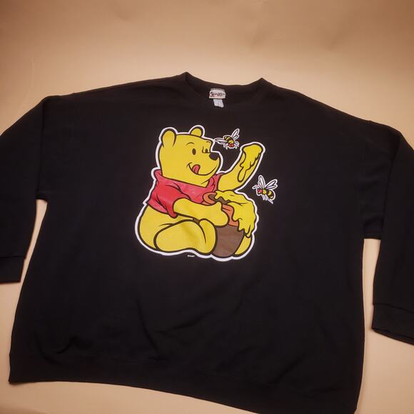 Vintage Winnie the Pooh Walt Disney World Big Pooh Sweater Crewneck Mens 3XL - Picture 9 of 14